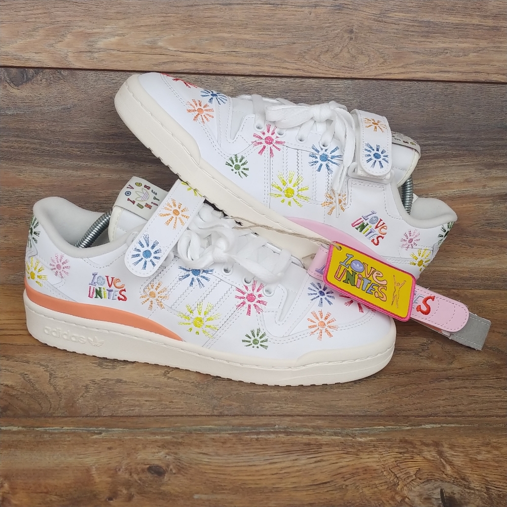 *NEW* Adidas Forum Low Pride 'Love Unites' Shoes